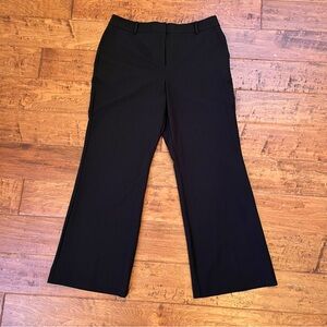Worthington Black Trousers Women’s Petite 10 Black Wide Leg